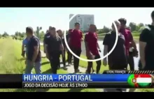 Cristiano Ronaldo nie wytrzymuje presji i wyrzuca reporterowi mikrofon do rzeki