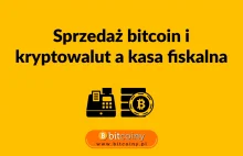 Sprzedaż bitcoin i kryptowalut a kasa fiskalna