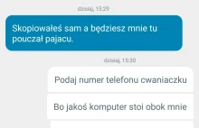 Oszust podszywający się na OLX.