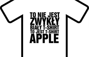 T-shirt APPLE...inny niż wszystkie