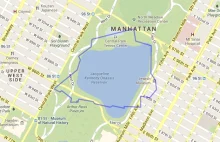 Porównanie rozmiaru Watykanu z Central Parkiem w Nowym Yorku