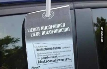 Niemcy walczą ze swoim nacjonalizmem usuwając kierowcom-kibicom flagi