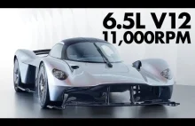 Tak brzmi nowy Aston Martin Valkyrie: 11000 obr./min w 6,5 l V12 1000KM