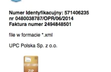 Wirus w e-mailu od UPC Polska? Uważajcie, ktoś się podszywa