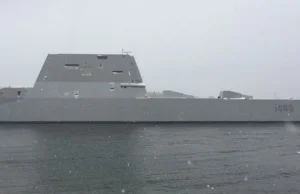 Zdjęcia z wnętrza amerykańskiego niszczyciela nowej generacji USS Zumwalt