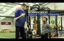 Robert Bobroczkyi - najwyższy nastolatek na świecie