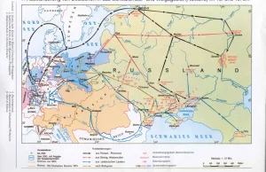 Fajna Mapa: Niemieckie osady w Rosji.