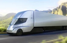 Tesla Semi ma być produkowana w ilości 100 000 sztuk rocznie