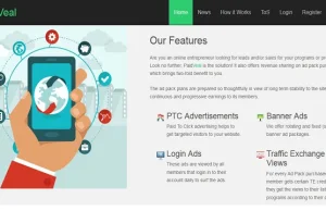 New Paying PTC Site 2017 | PaidVeal | PTC Advertisements