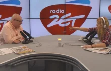 Monika Olejnik rzuca w Kamińskiego długopisem, bo wymienił w Radio Zet nazwę RMF