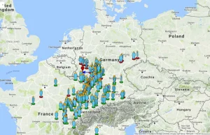 Bardzo jasny rozbłysk meteoru nad zachodnią Europą