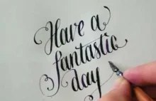 Kaligrafia - Have a fantastic day