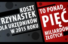 Podatnicy w tym roku zapłacą urzędnikom ponad 5 mld z tytułu 13-tych pensji!