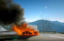 VIDEO | Alpine A110 w płomieniach w Top Gear podczas Rajdu Monte Carlo