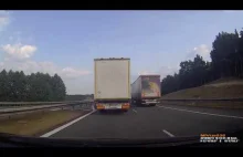 Wyścig słoni na autostradzie vs niecierpliwy kierowca BMW.