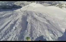 Niesamowita jazda na nartach
