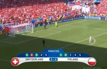 Historyczne rzuty karne Polska - Szwajcaria (5:4), Euro 2016