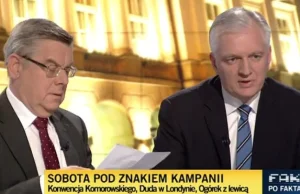 Nałęcz: "Komorowski nie czytał z kartki, tylko miał tam dyspozycje..."