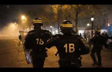 Francja: Zamieszki na Polach Elizejskich