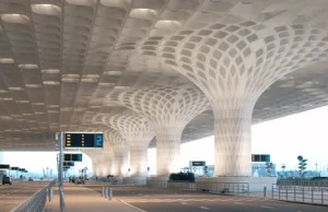 Nowy terminal lotniska w Bombaju.