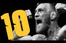 TOP 10 Gdy Conor McGregor traci panowanie | TOPKA