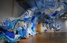 Colorful sculpture installations by Crystal Wagner | I Lobo You | Boca do...