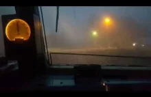 Okiem maszynisty - prowadzenie pociągu we mgle