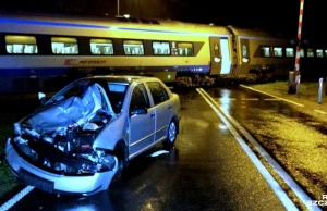 Pendolino zderzyło się z osobówką