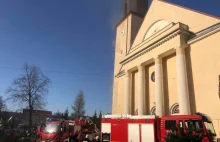 Pożar kościoła. 17 zastępów strażaków w akcji