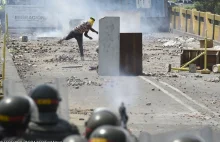 Krwawe protesty w Wenezueli biją w portfele kierowców. Wysokie ceny diesla