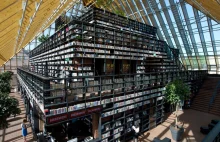 Spijkenisse - książkowa góra - biblioteka w Rotterdamie