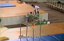 Niesamowity pokaz Olgi Korbut na olimpiadzie w Monachium 1972