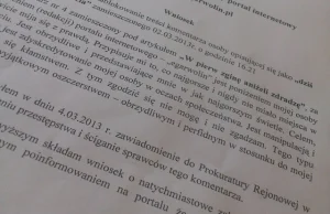 Burmistrz złożył zawiadomienie do prokuratury