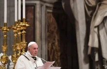 „Odrzućcie bogactwo” - wzywa papież z najbardziej kipiącego złotem budynku Ziemi