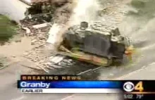 Killdozer - Dziś 14 rocznica zniszczenia miasta przez opancerzony buldożer