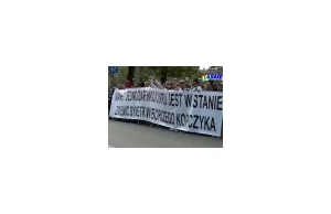 TV:Legia protestuje przeciw odpowiedzialności zbiorowej wprowadzonej przez TUSKA