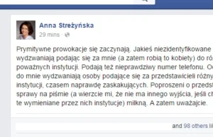 Streżyńska: Prymitywne prowokacje się zaczynają!