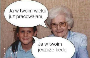 Cięta riposta wnuczki