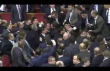Obrady ukraińskiego parlamentu