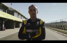 Film z ostatniego testu Kubicy w bolidzie Renault F1.