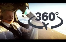 LOT Dreamlinera 360° widok z kokpitu! ✈