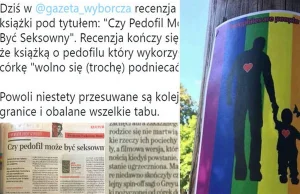 „Gazeta Wyborcza” chwali książkę promującą pedofilię