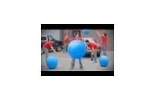 Big Blue Ball Machine