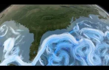 Wizualizacja NASA nt. kształtowania się klimatu.