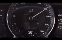 Bugatti Chiron 0-351km/h