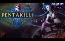 League of Legends : JINX LoL penta kill COME BACK IS REAL