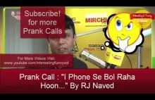 Prank Call:"I Phone Se Bol Raha Hoon" By RJ Naved