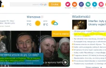 Główna Onetu dziś. Tymoszenko na Majdanie.