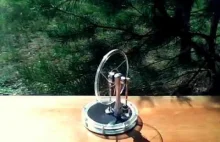 Silnik Stirlinga słoneczny