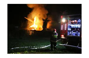 Tragiczny pożar w Olsztynie. Nie żyje jedna osoba